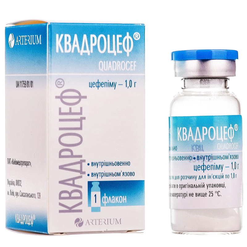 Квадроцеф пор. д/р-ну д/ін. фл. 1г